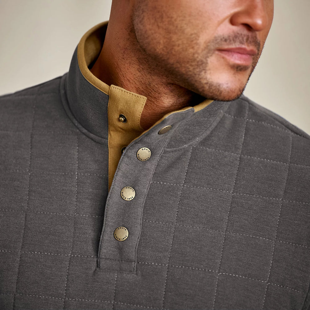 Orvis | Men's Battenkill Quilted 1/4-Snap Sweatshirt