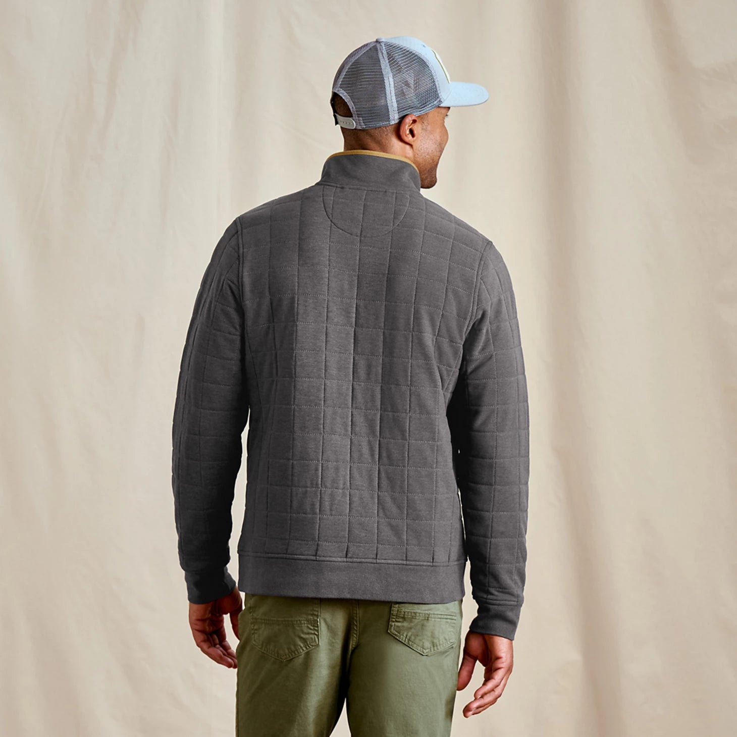 Orvis | Men's Battenkill Quilted 1/4-Snap Sweatshirt