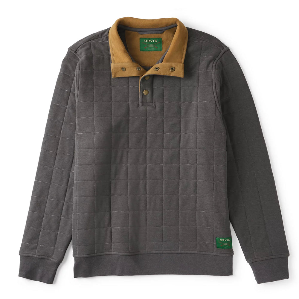 Orvis | Men's Battenkill Quilted 1/4-Snap Sweatshirt