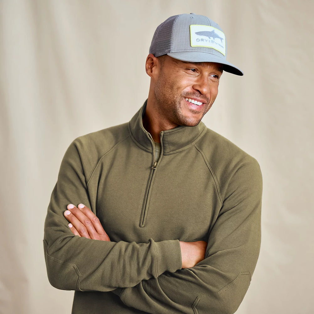 Orvis | Men's Campfire 1/4-Zip Sweatshirt