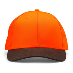 Orvis | Blaze Orange Waxed Brim Mesh Cap