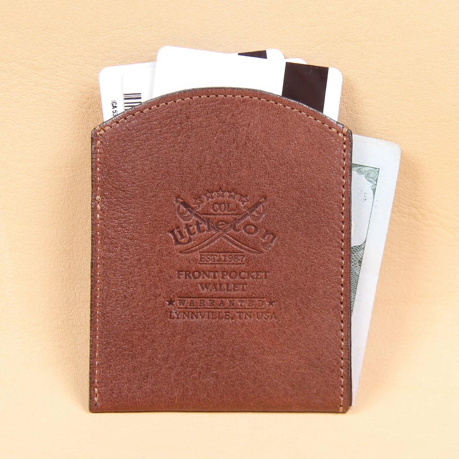 Orvis | Leather Front Pocket Wallet