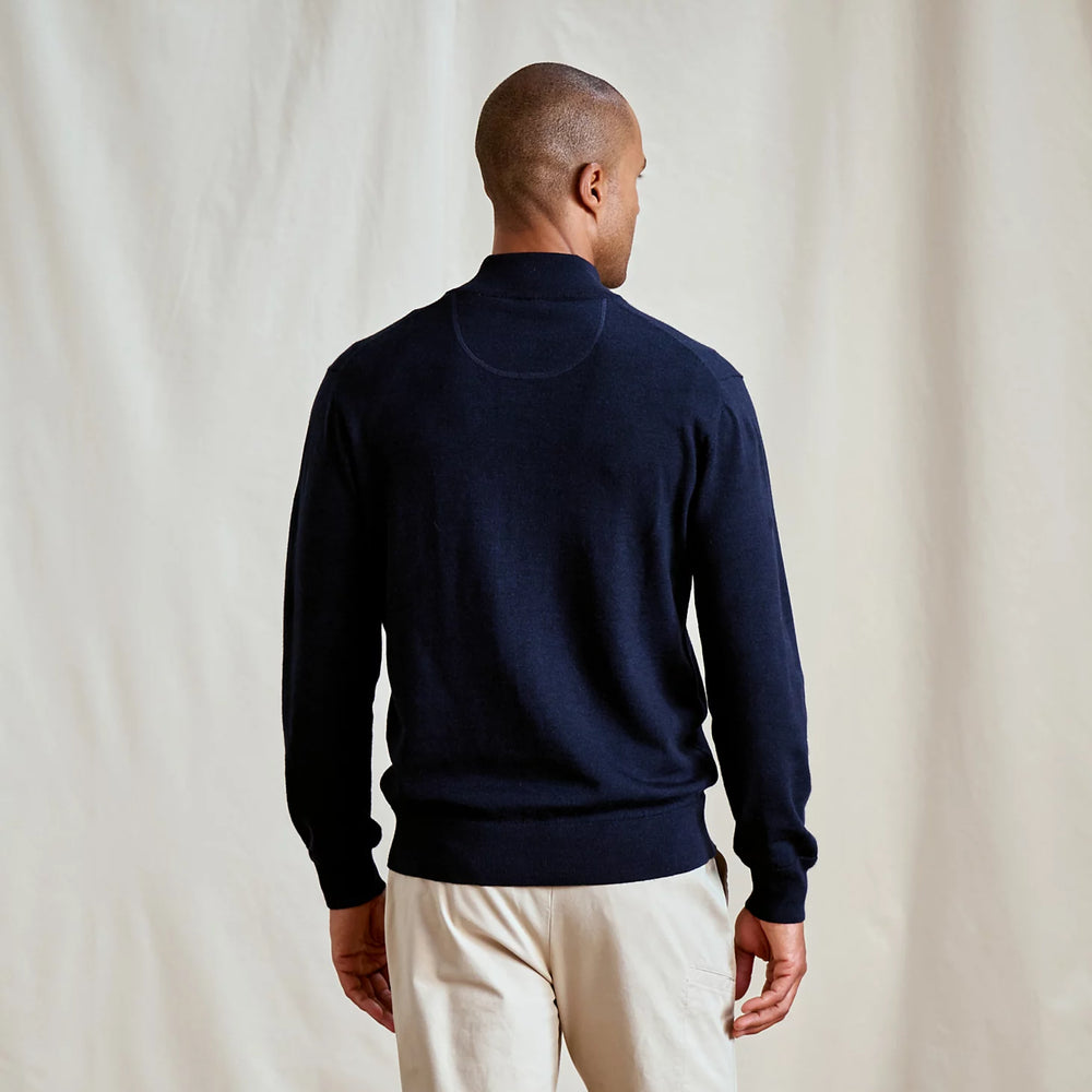 Orvis | Merino Button Mockneck Sweater