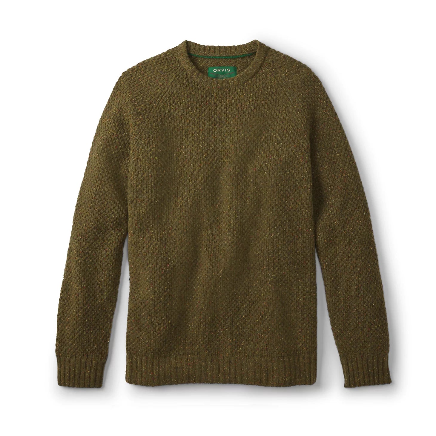 Orvis | Moss Stitch Crewneck Sweater