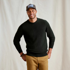 Orvis | Merino Piqué Crewneck Sweater