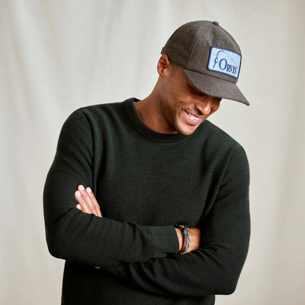 Orvis | Merino Piqué Crewneck Sweater