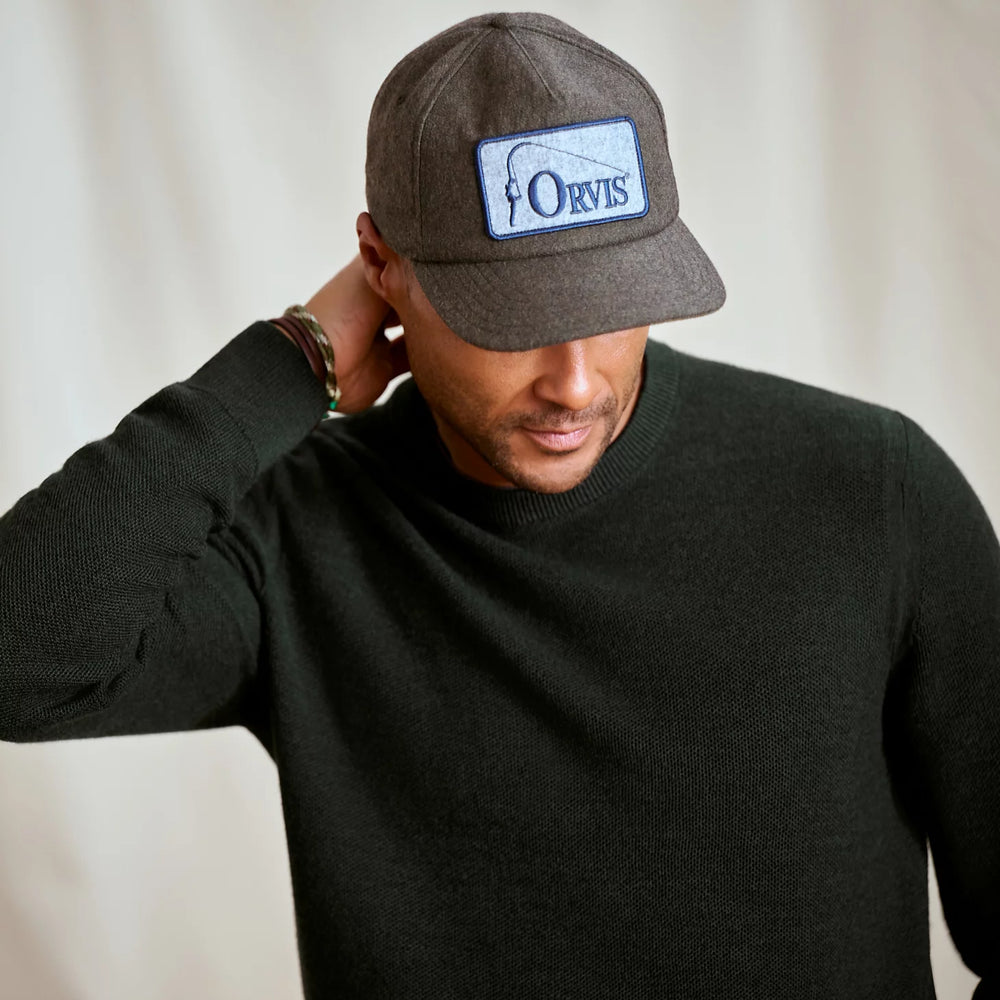 Orvis | Merino Piqué Crewneck Sweater