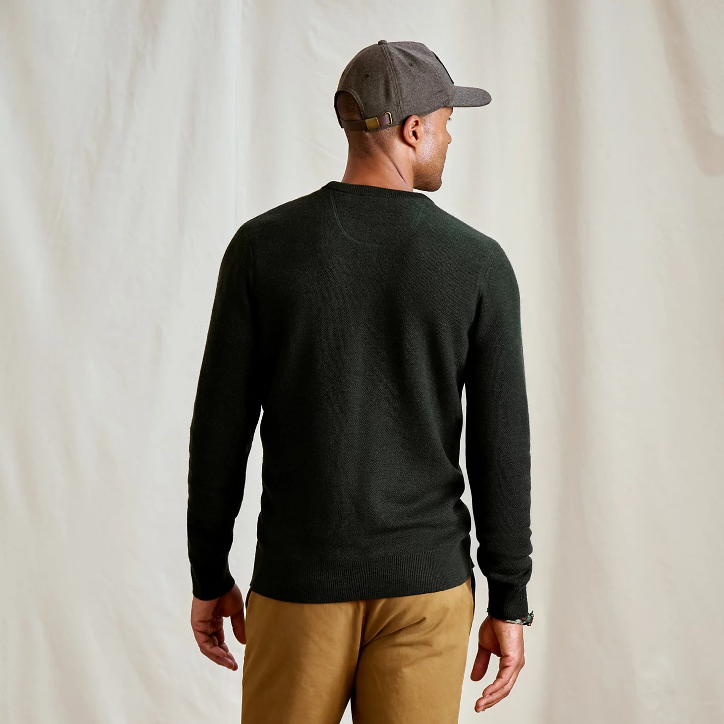 Orvis | Merino Piqué Crewneck Sweater
