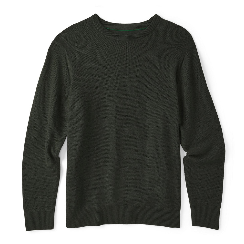 Orvis | Merino Piqué Crewneck Sweater
