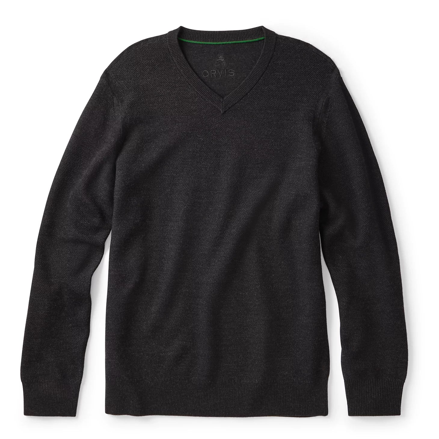 Orvis | Merino Piqué V-Neck Sweater