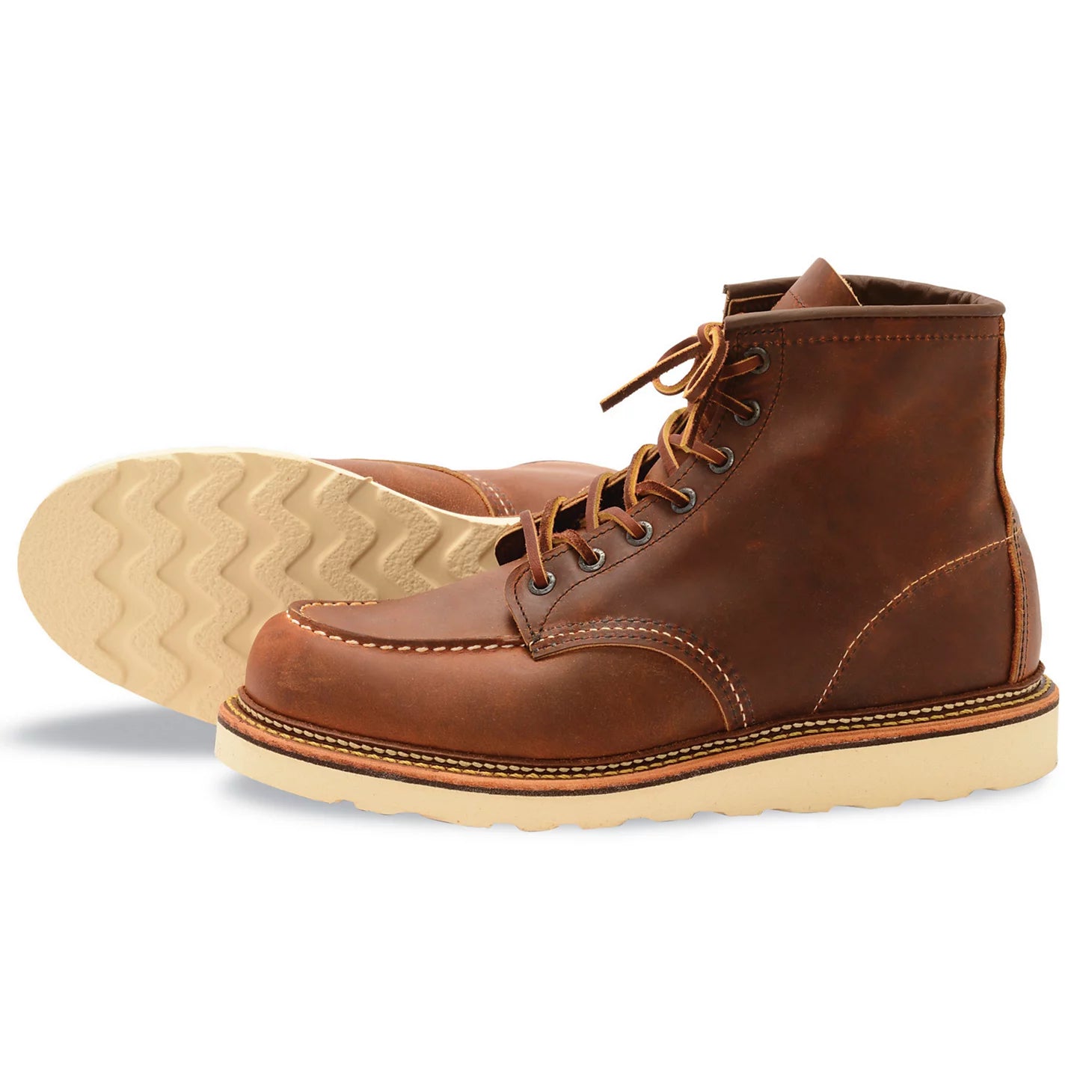Orvis | Red Wing 6" Classic Moc Copper Rough & Tough Boots