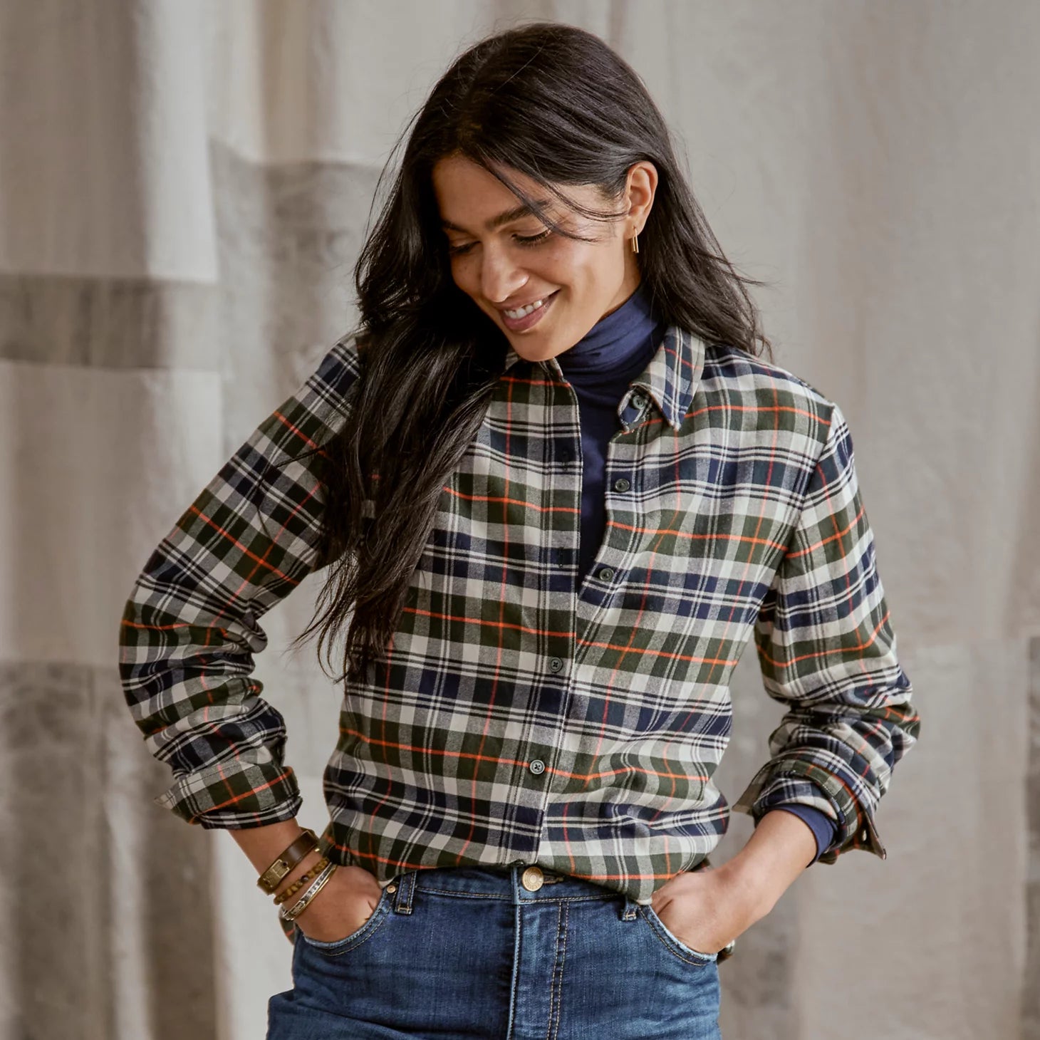 Orvis | Lodge Flannel Shirt