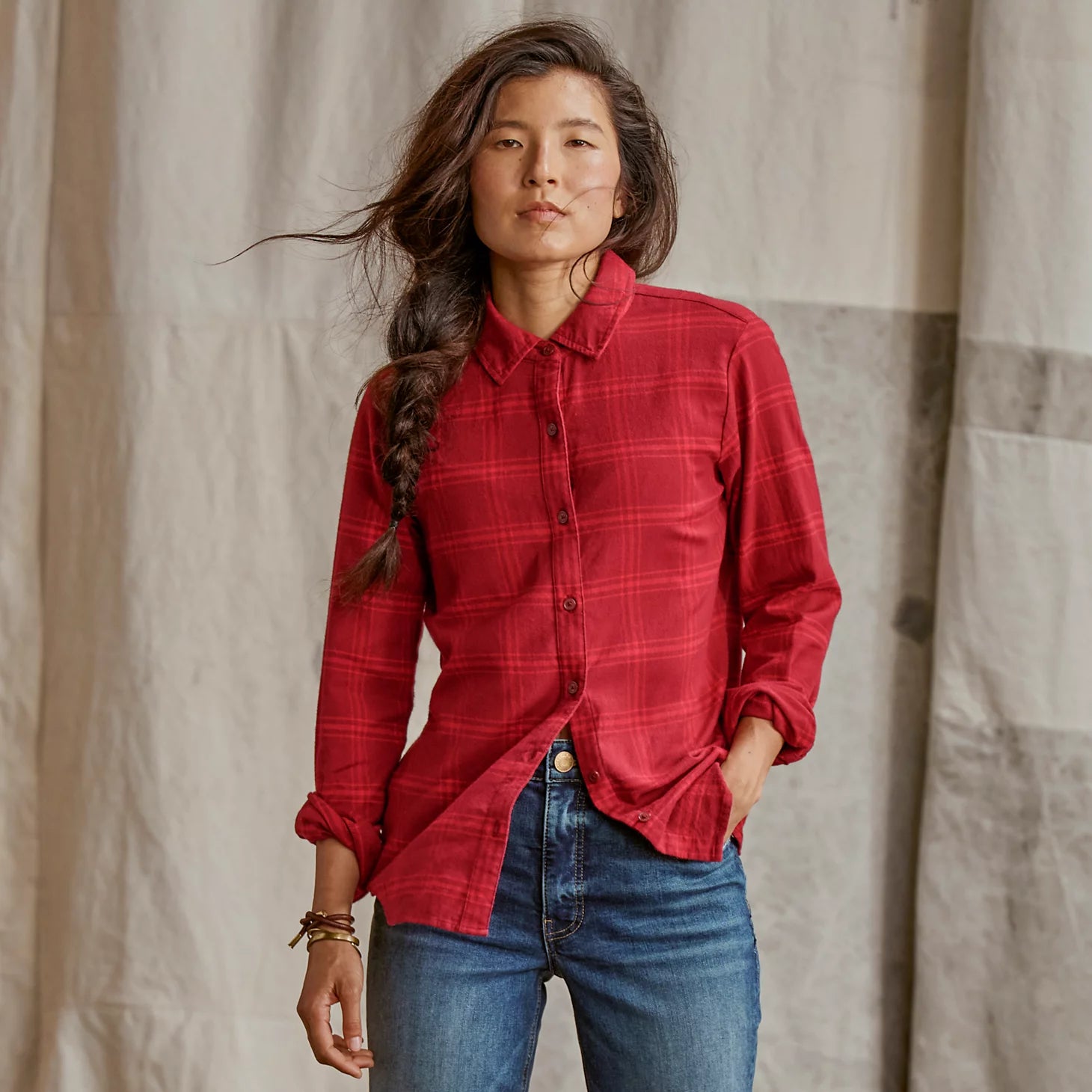 Orvis | Lodge Flannel Shirt