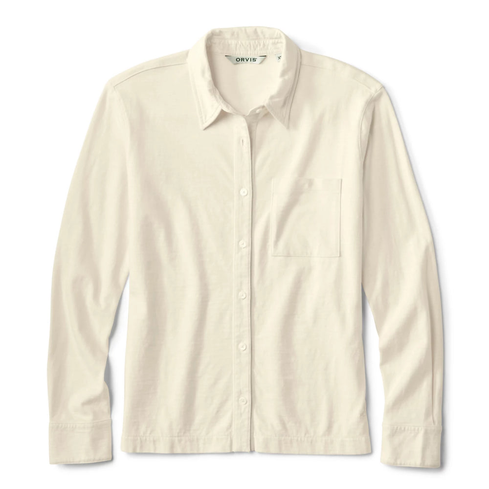 Orvis | Women's Bromley Knit Button-Down Long-Sleeve Shirt