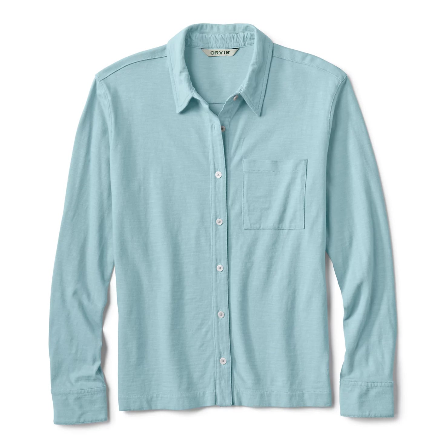 Orvis | Women's Bromley Knit Button-Down Long-Sleeve Shirt