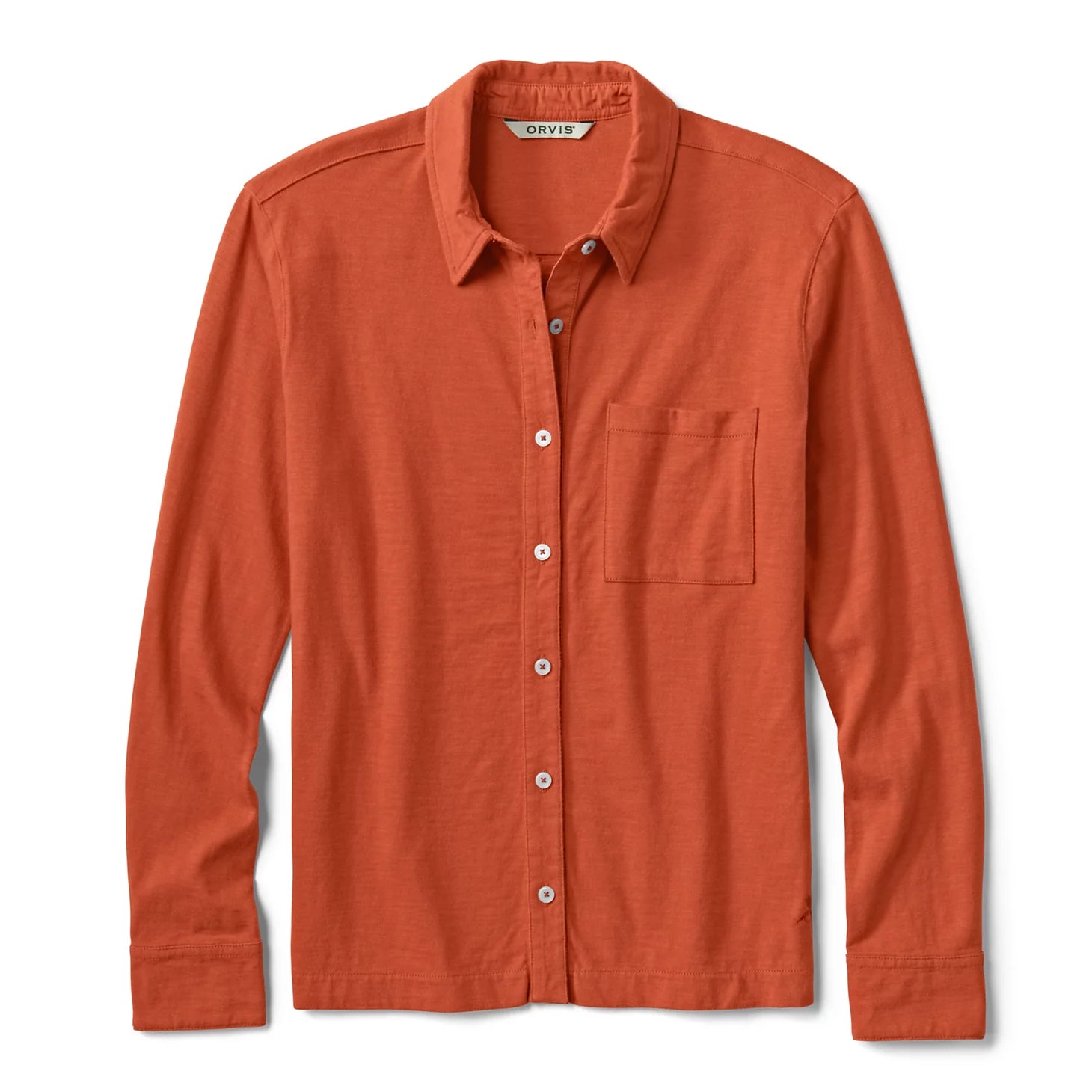 Orvis | Women's Bromley Knit Button-Down Long-Sleeve Shirt