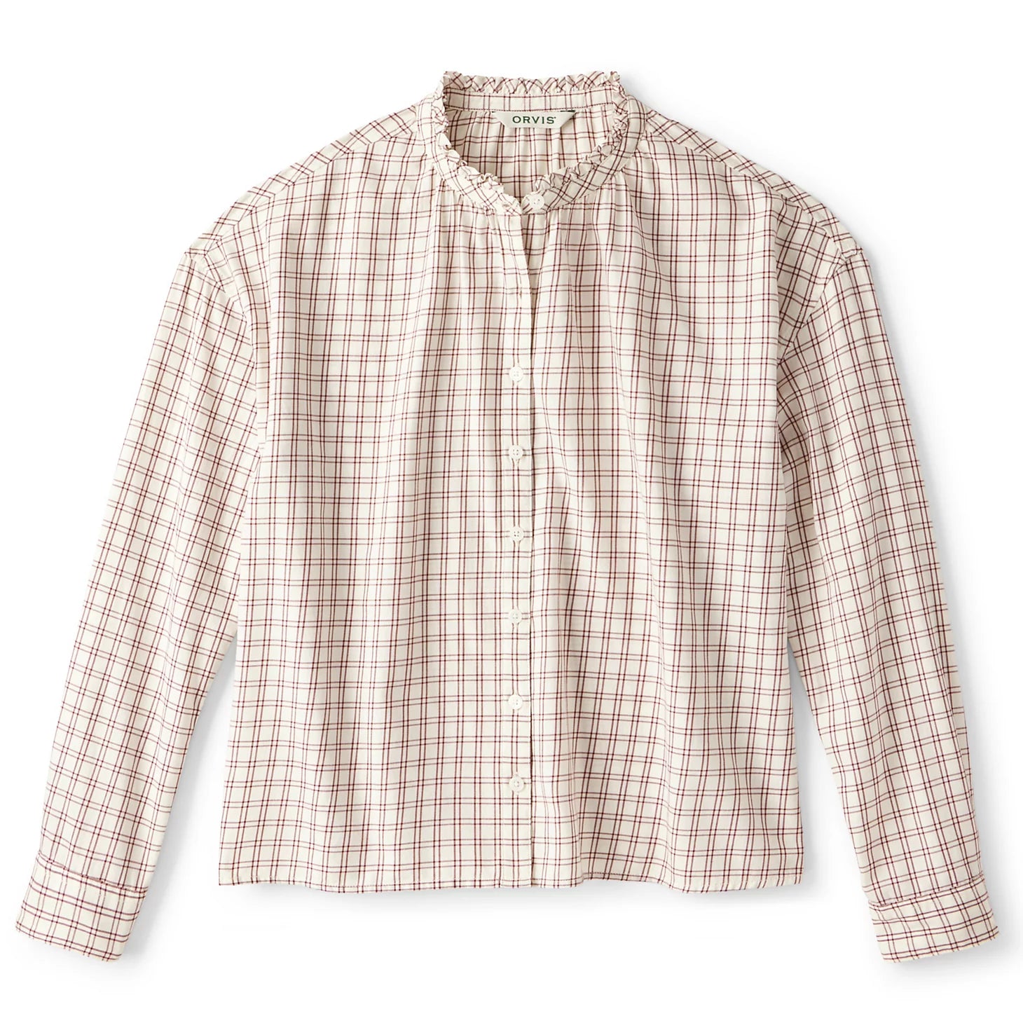 Orvis | Women's Sunderland Brushed Twill Long-Sleeve Top