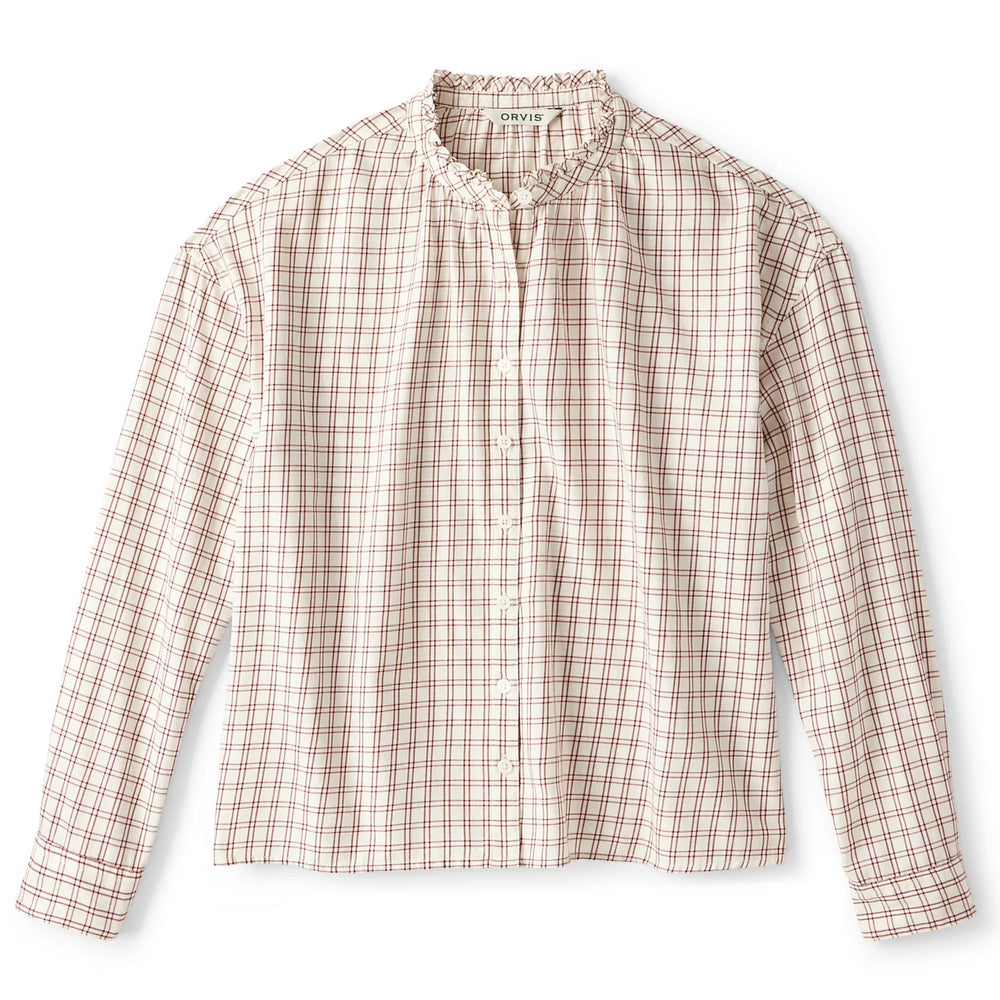 Orvis | Women's Sunderland Brushed Twill Long-Sleeve Top