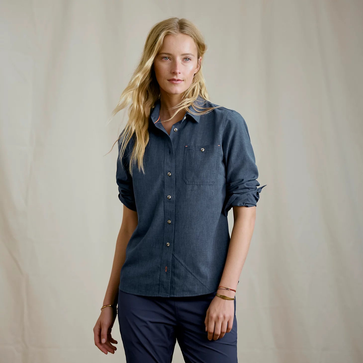 Orvis | Women's Tech Chambray Long-Sleeve Work Shirt