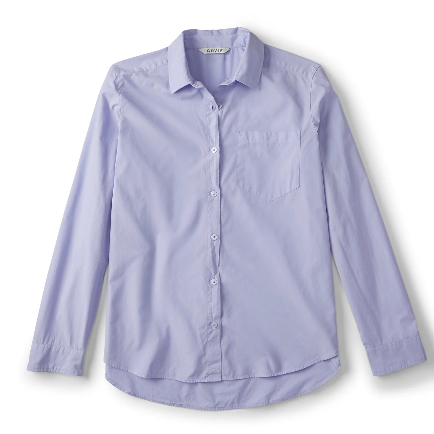 Orvis | Women's Heritage Poplin Garment-Dyed Long-Sleeve Shirt