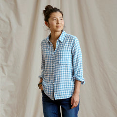 Orvis | Everyday Lightweight Plaid Long-Sleeve Boyfriend Shirt