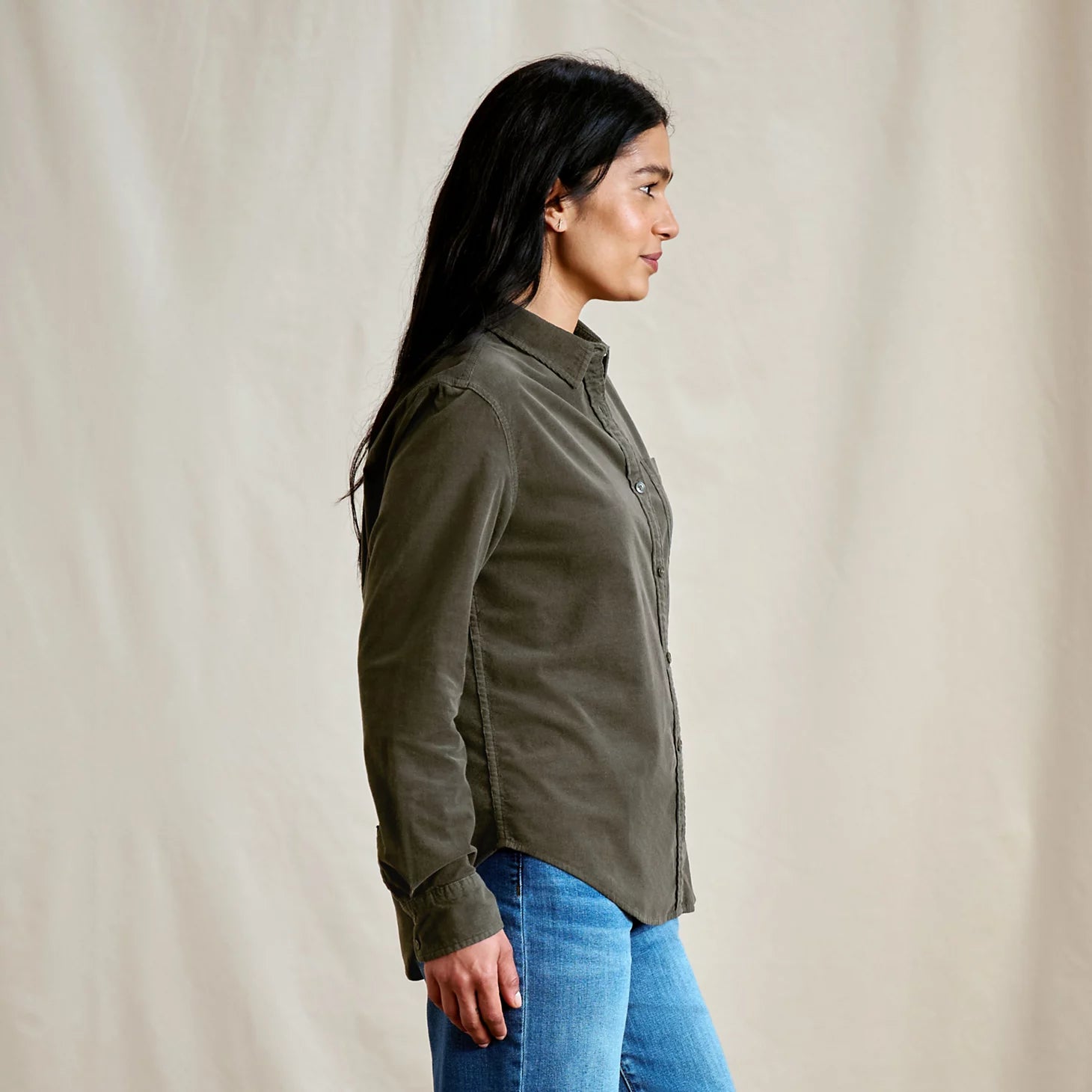 Orvis | Corduroy Button-Down Long-Sleeve Shirt