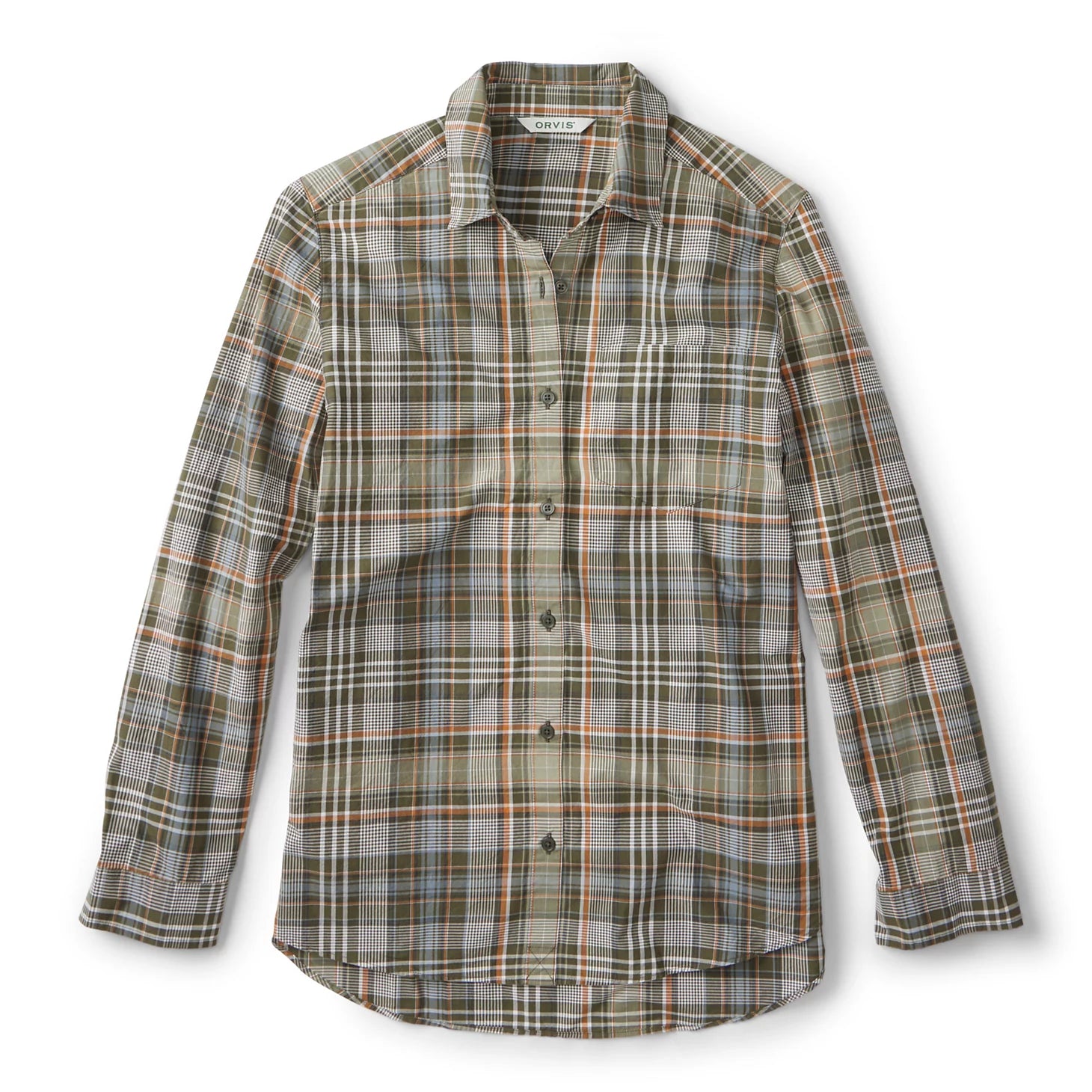Orvis | Women's Heritage Poplin Plaid Long-Sleeve Shirt
