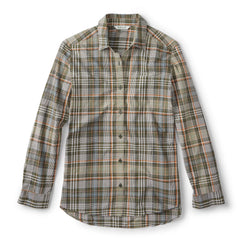 Orvis | Women's Heritage Poplin Plaid Long-Sleeve Shirt