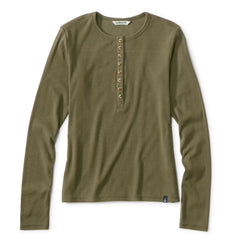 Orvis | Ribbed Henley Long-Sleeve Tee