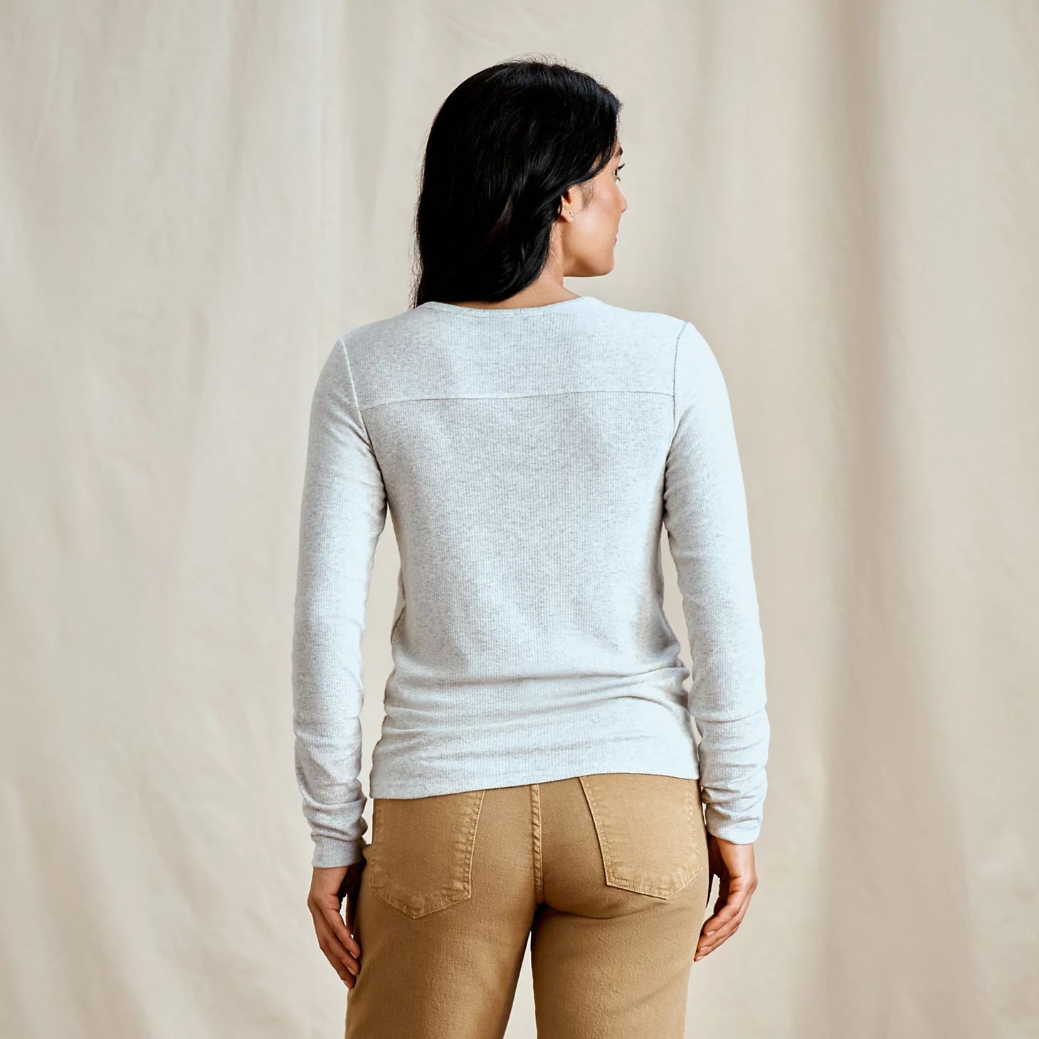 Orvis | Ribbed Henley Long-Sleeve Tee