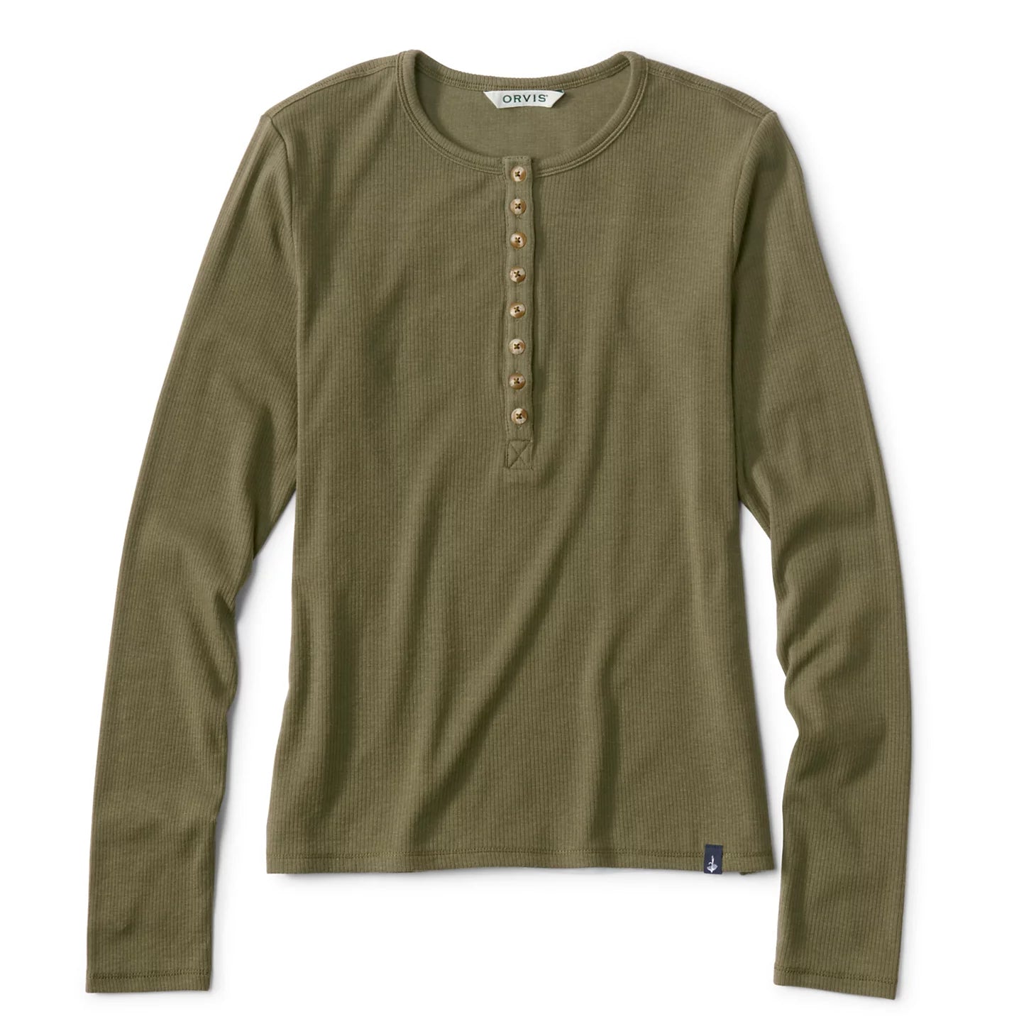 Orvis | Ribbed Henley Long-Sleeve Tee