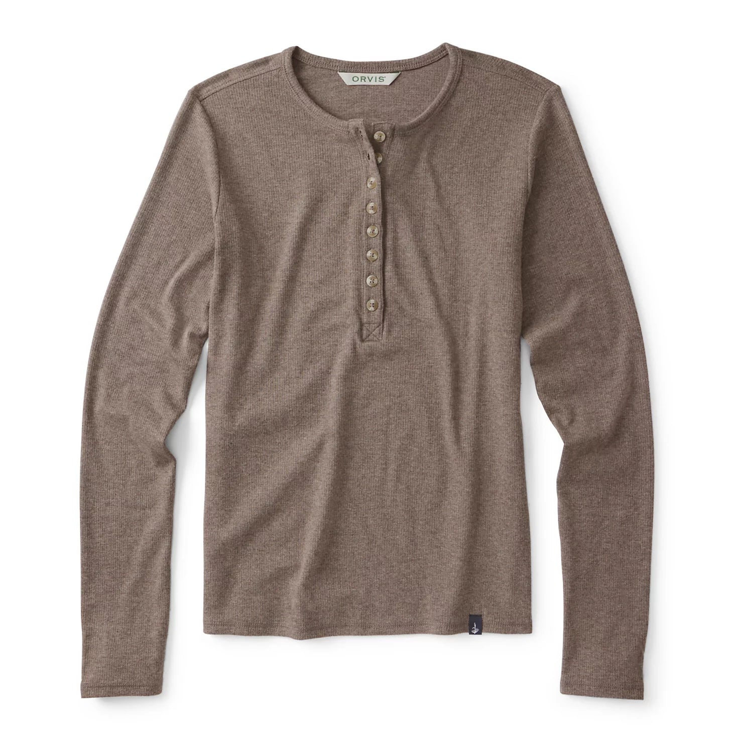 Orvis | Ribbed Henley Long-Sleeve Tee
