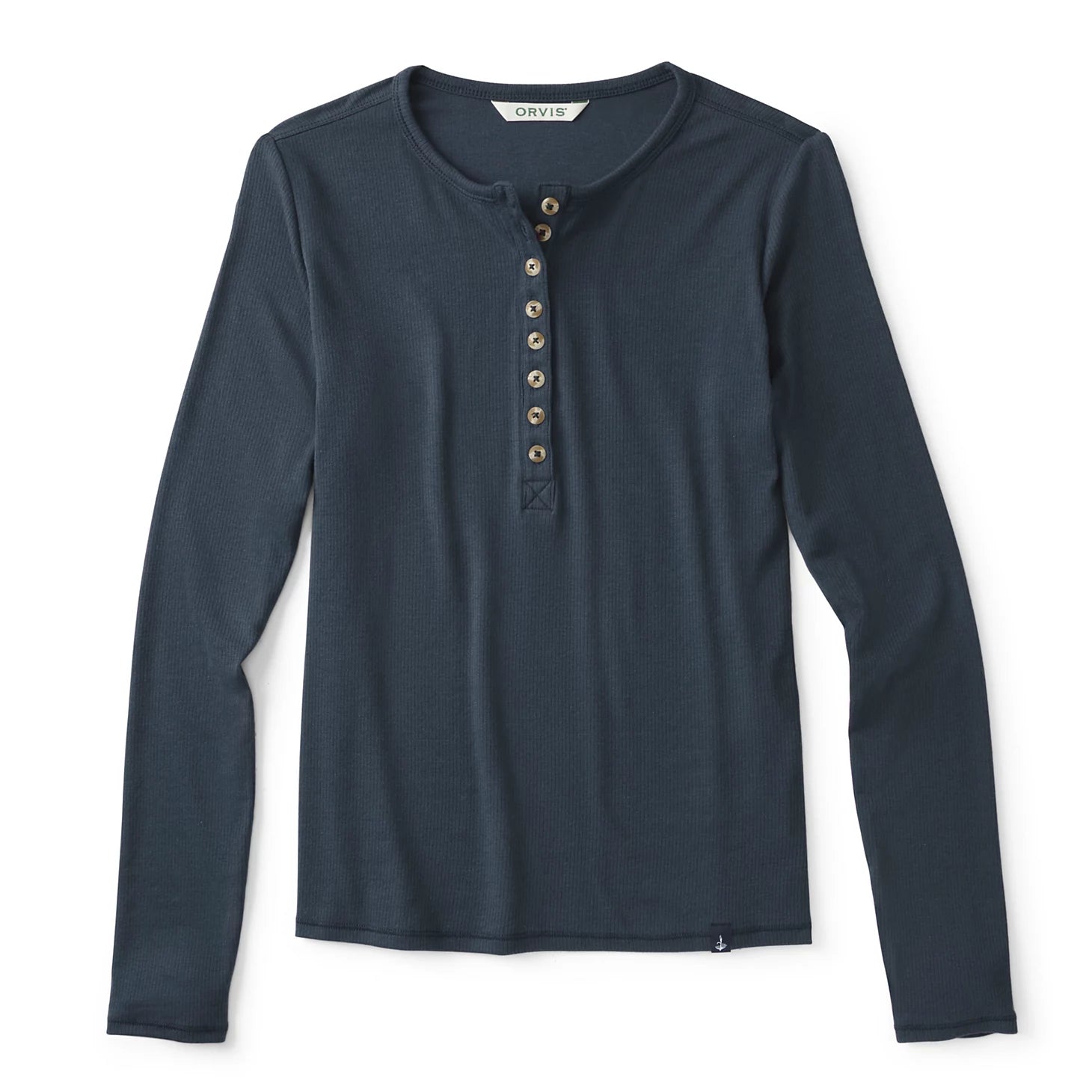 Orvis | Ribbed Henley Long-Sleeve Tee