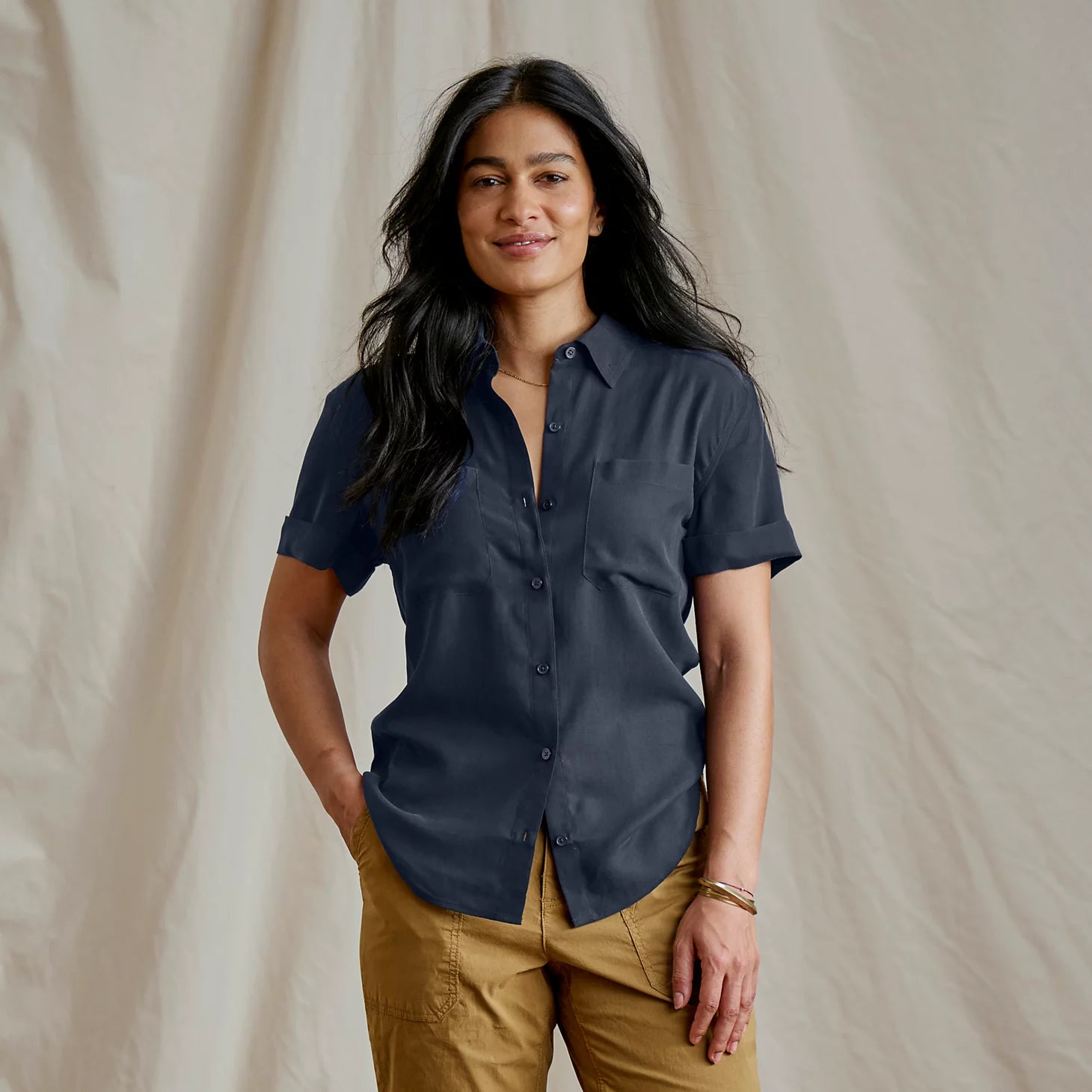 Orvis | Washable Silk Short-Sleeve Camp Shirt