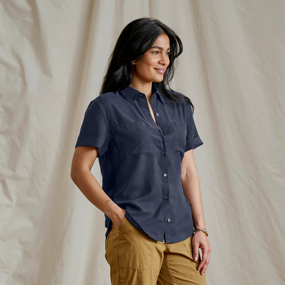 Orvis | Washable Silk Short-Sleeve Camp Shirt