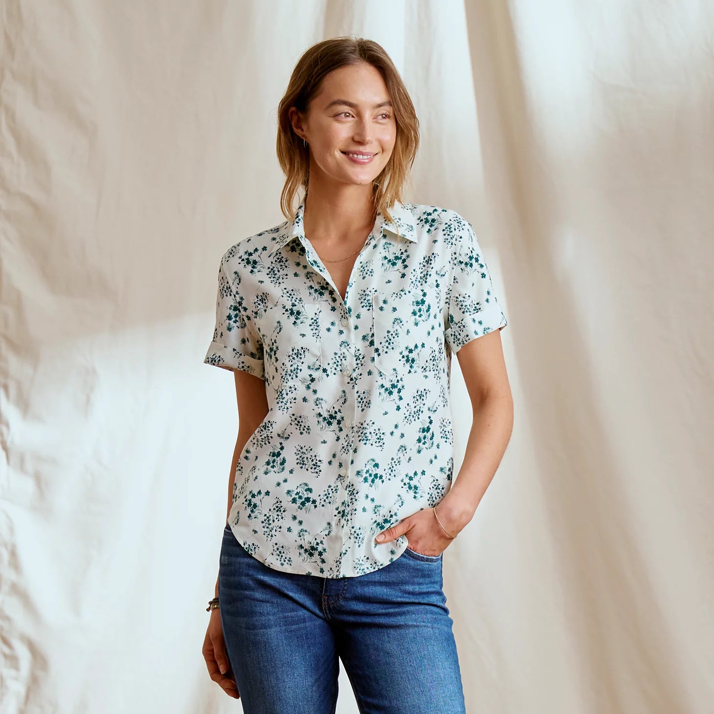 Orvis | Washable Silk Short-Sleeve Camp Shirt