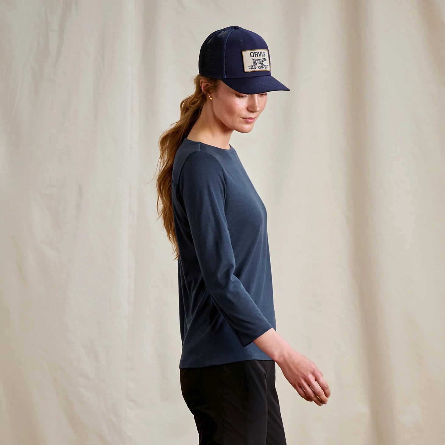 Orvis | Outbound Merino 3/4-Sleeve Boatneck Tee
