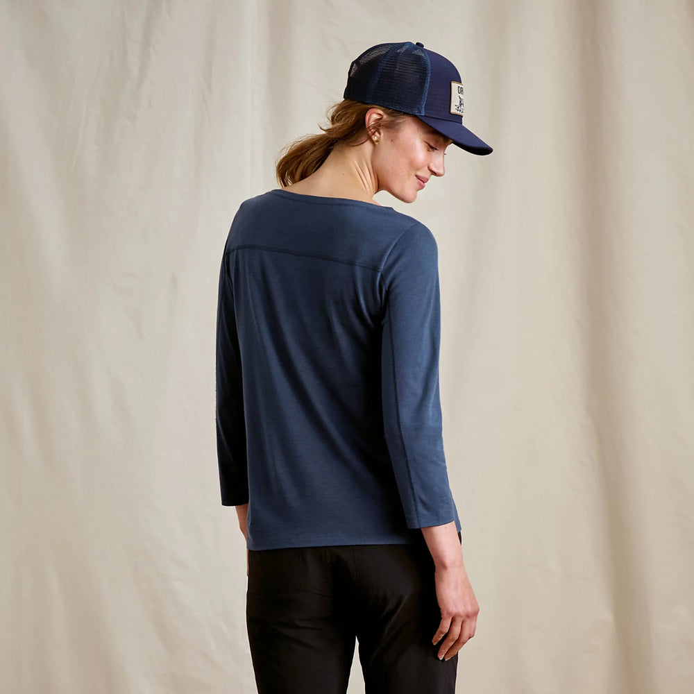 Orvis | Outbound Merino 3/4-Sleeve Boatneck Tee