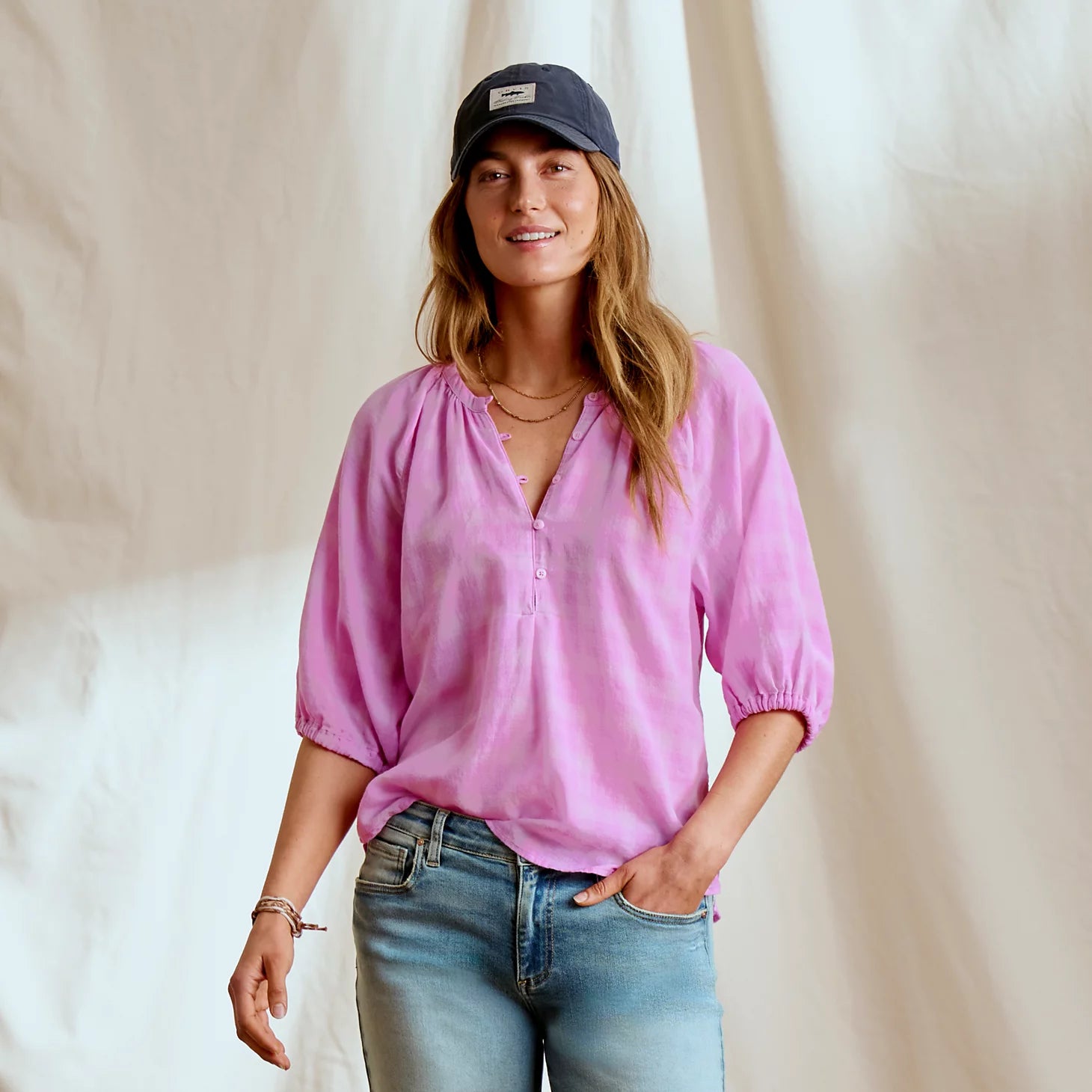 Orvis | Lightweight Blouson-Sleeve Shirt