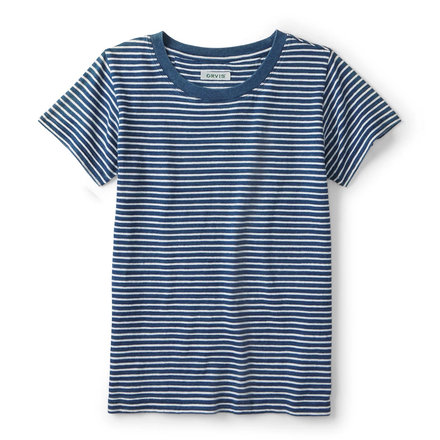 Orvis | Women's Indigo Striped Short-Sleeve Tee