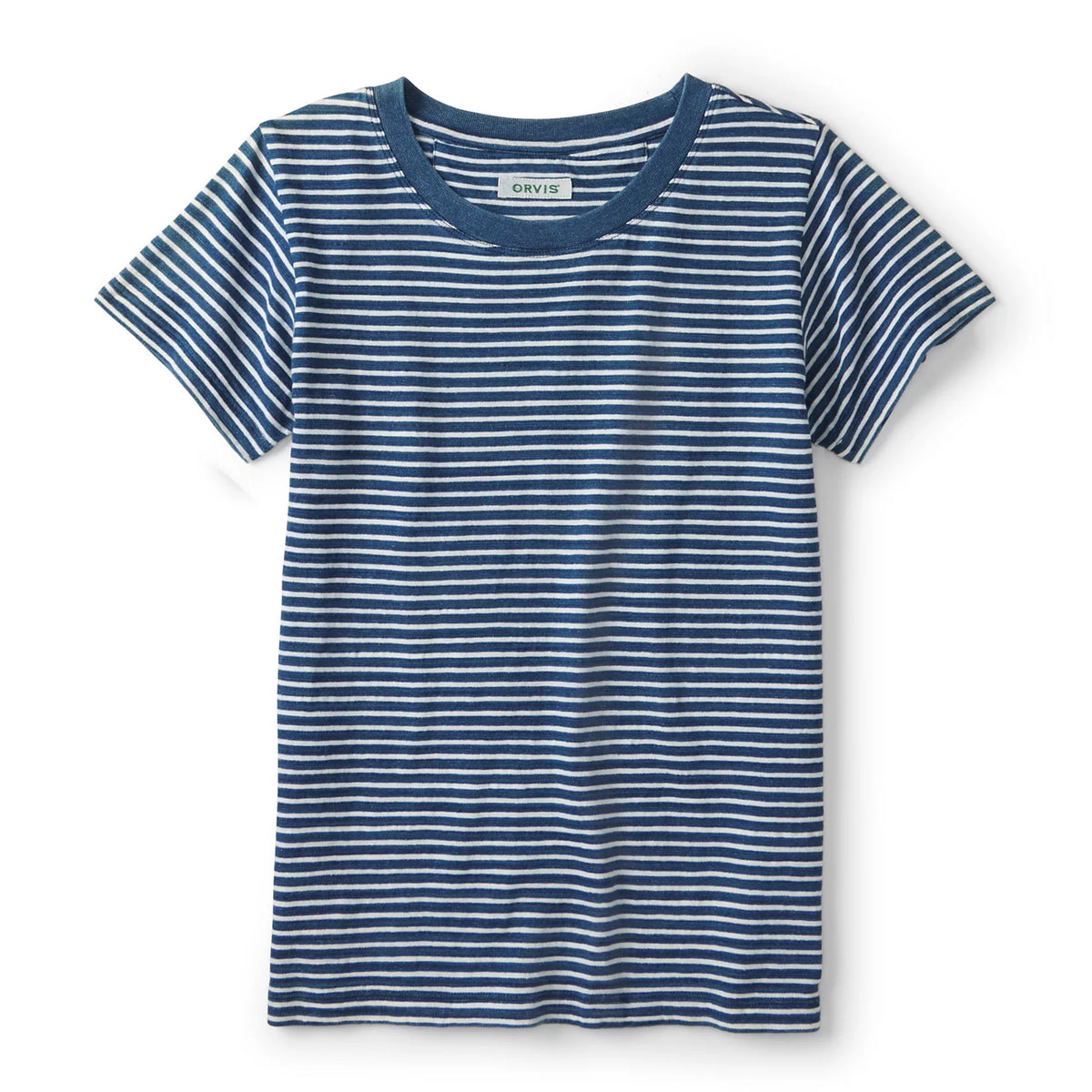 Orvis | Women's Indigo Striped Short-Sleeve Tee