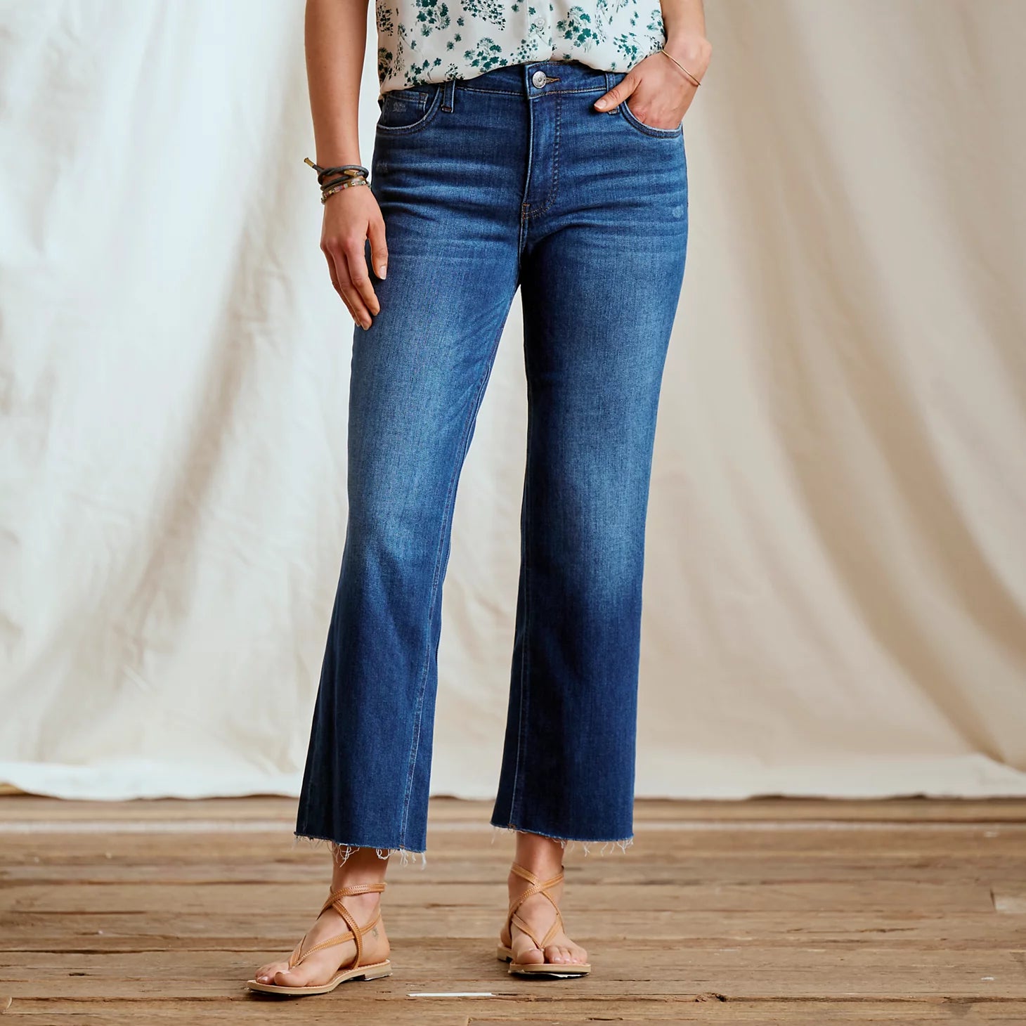 Orvis | Kut from the Kloth® Kelsey Cropped Flare Jeans