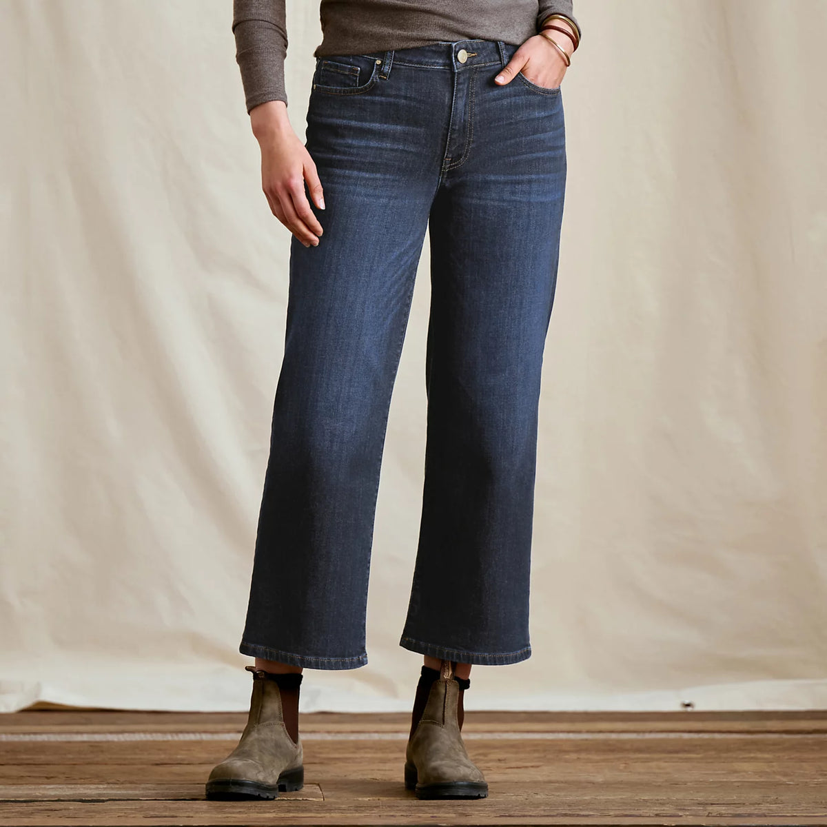 Orvis | Kut from the Kloth® Charlotte Denim Wide-Leg Cropped Jeans