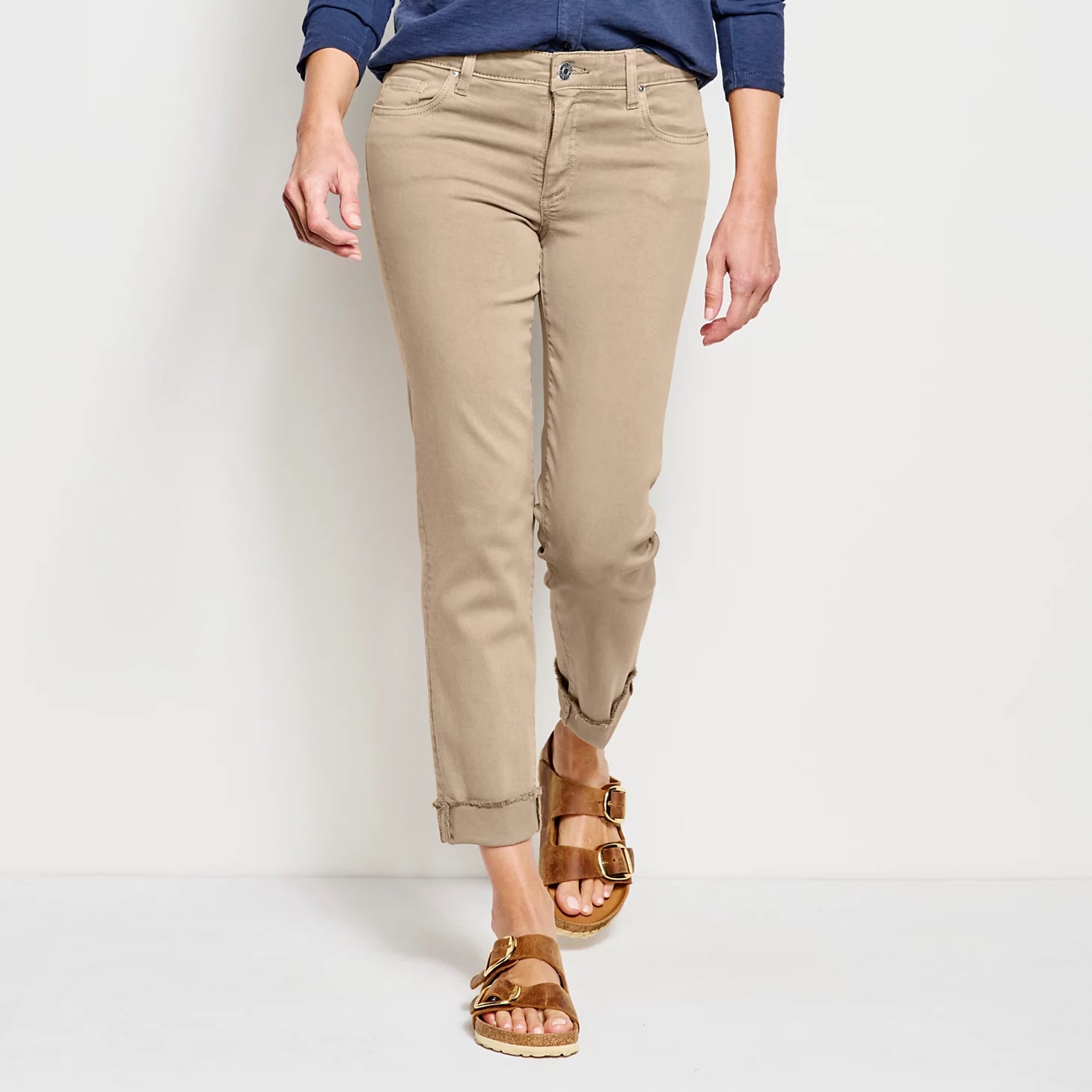 Orvis | Kut from the Kloth® Amy Stretch Twill Cropped Chinos
