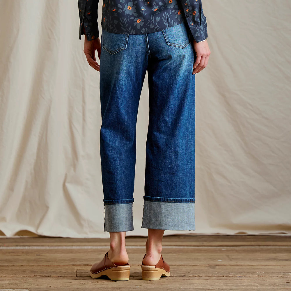 Orvis | Kut from the Kloth® Sienna High-Rise Cuffed Wide-Leg Jeans