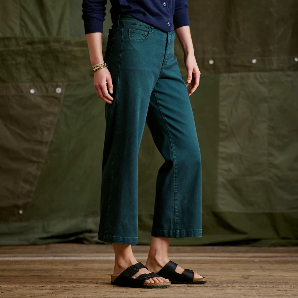 Orvis | Kut from the Kloth® Charlotte Twill High-Rise Wide-Leg Jeans