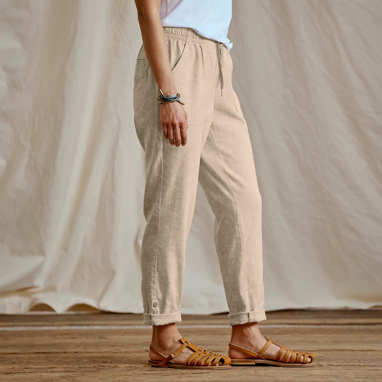 Orvis | Explorer Performance Linen Ankle Pants