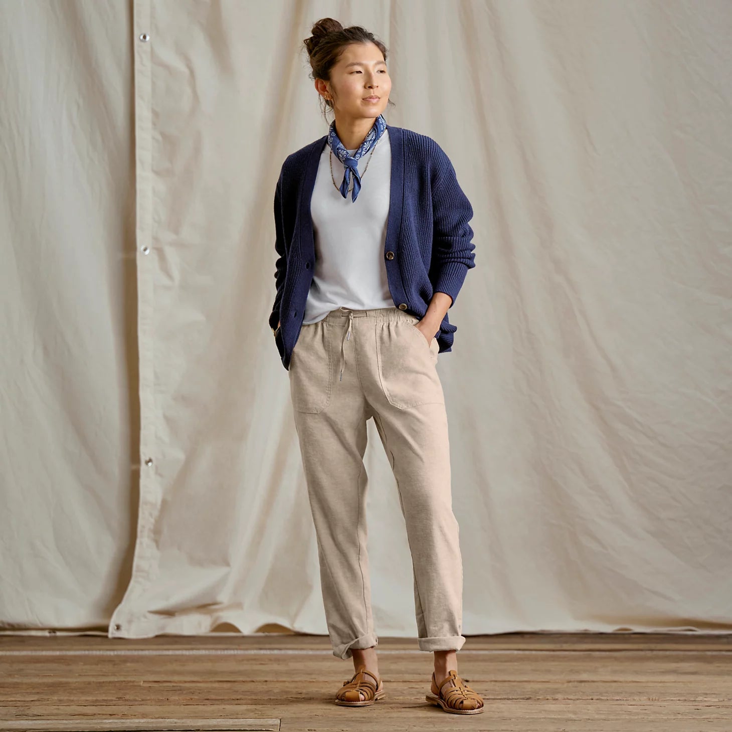 Orvis | Explorer Performance Linen Ankle Pants