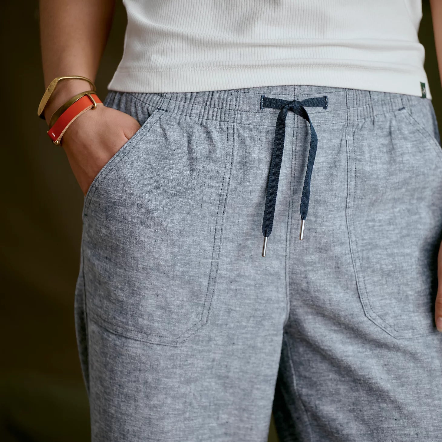 Orvis | Explorer Performance Linen Wide-Leg Pants