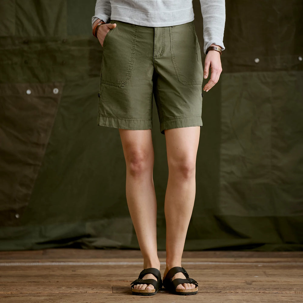Orvis | Women's 1856 Stretch Poplin 9" Utility Shorts